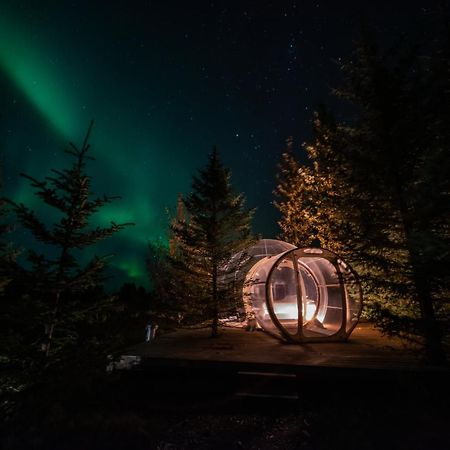 Buubble Hotel - Hrosshagi Selfoss Bagian luar foto