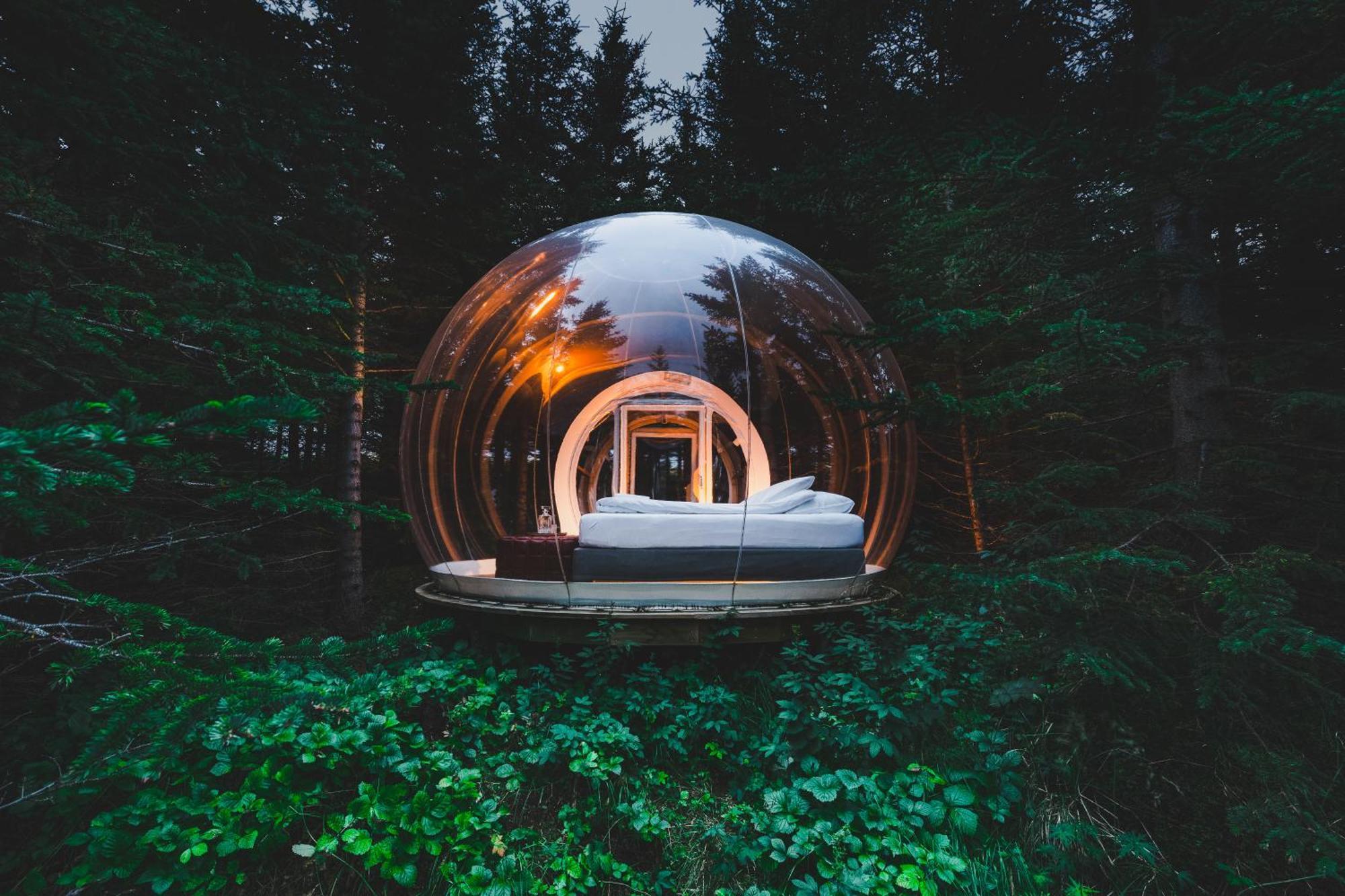 Buubble Hotel - Hrosshagi Selfoss Bagian luar foto
